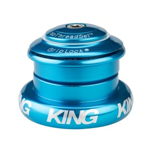 CHRIS KING Inset 7 ZS 44mm│EC 44mm OD 1-1/8"│1-1/2" Headset - Turquoise